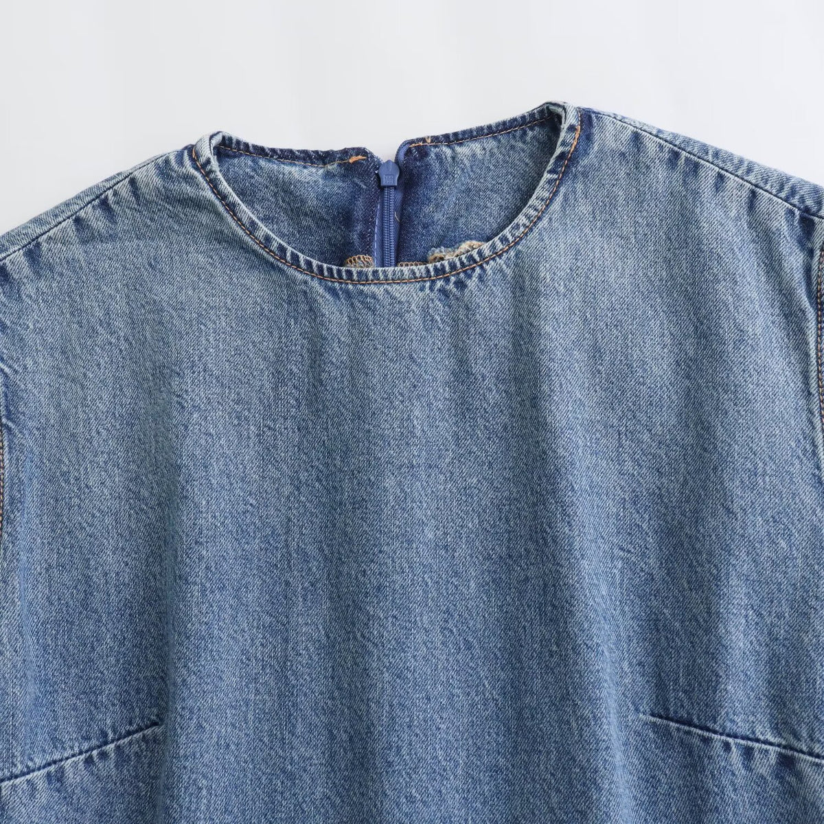 Denim Midi Dress