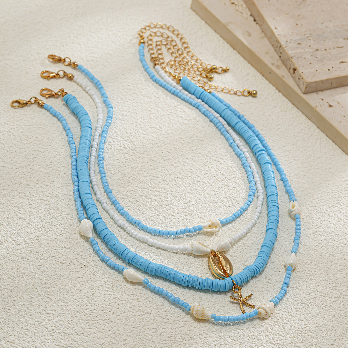 Shell Multi Layer Necklace