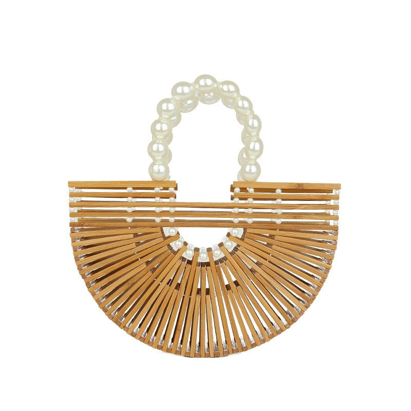 Handwoven Bamboo Joint Bag