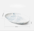 Marble tableware and dish set