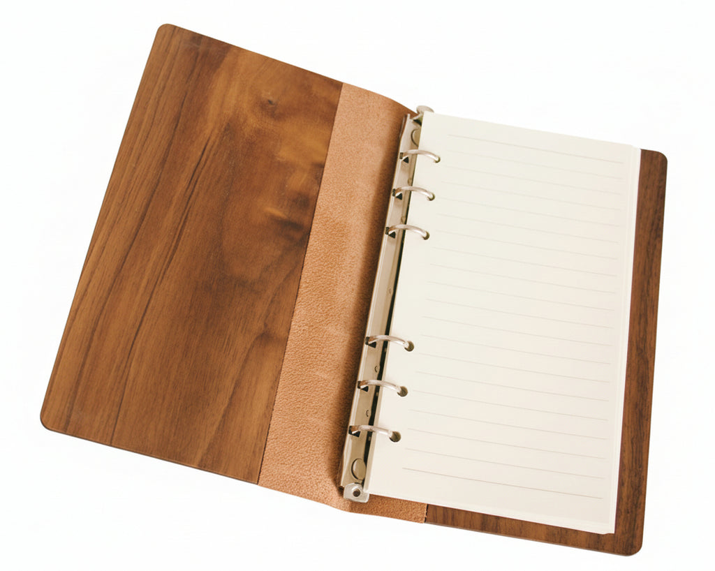 Walnut Loose-leaf Journal