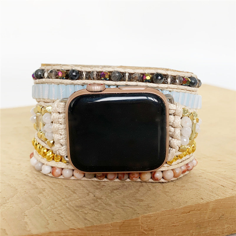 Natural Stone Winding Watch Strap