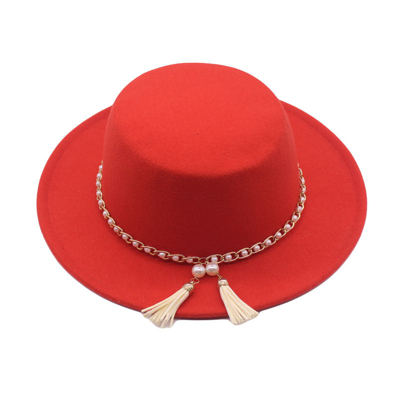 Flat Brim Hat
