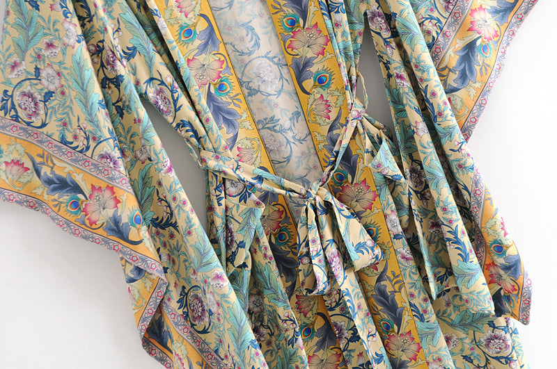 Women Print Kimono