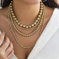 Layered Bead Necklace