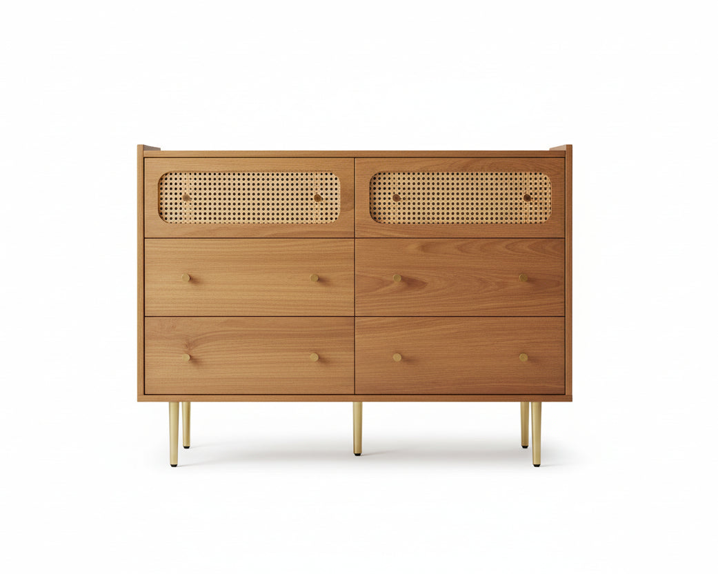 Rattan Sideboard Cabinet