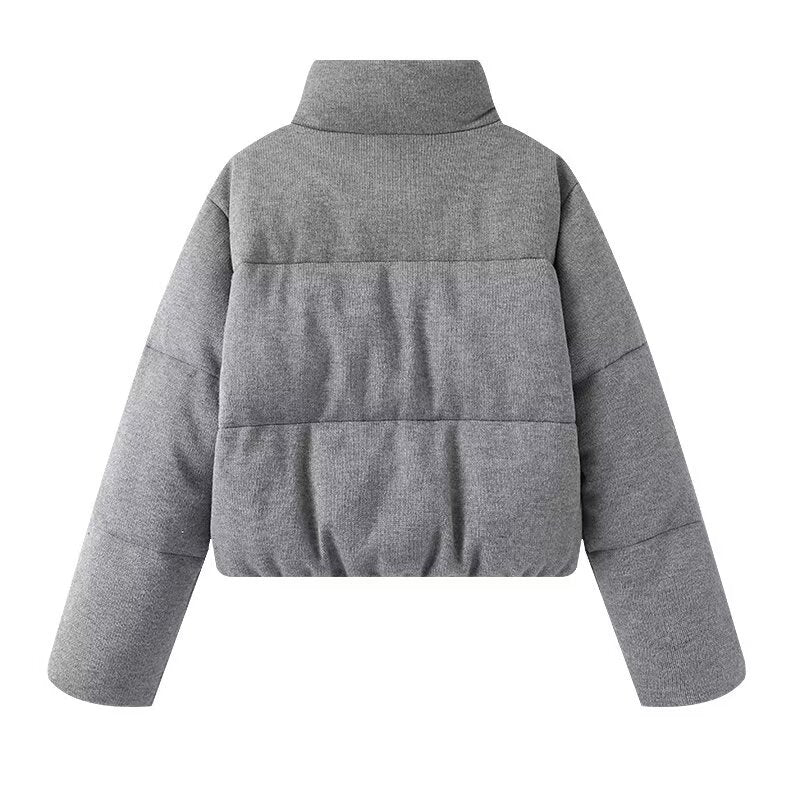 Standing collar warm cotton clothing