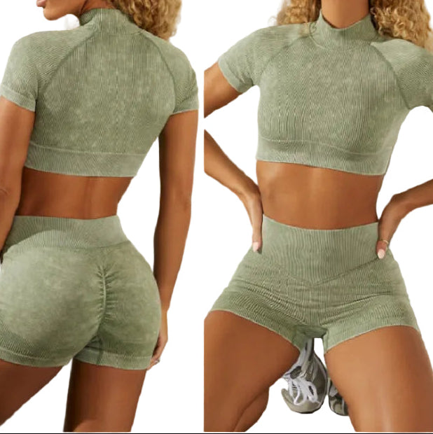 Seamless Washable Yoga set
