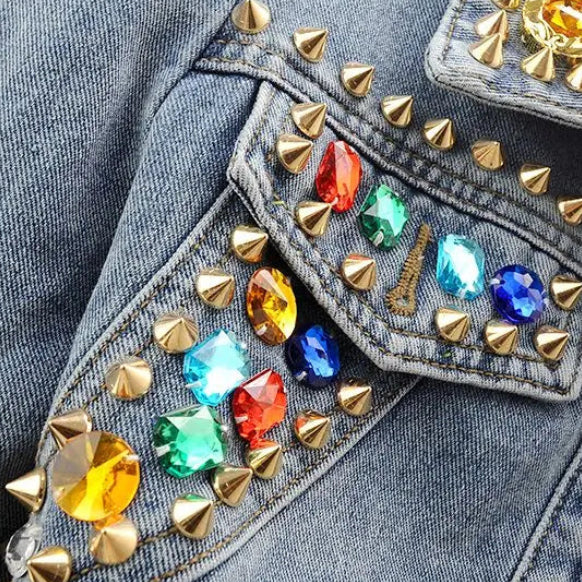 Gemstone Denim Jacket