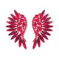 Wing Rhinestone Earrings