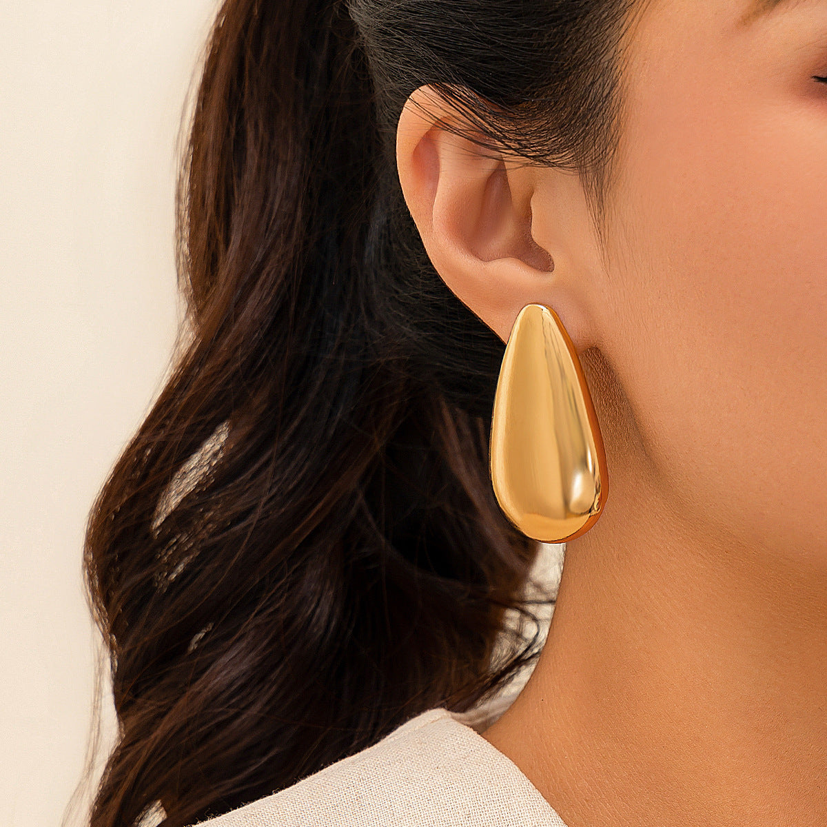 Large Matte Earring