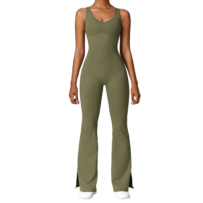 Yoga Jumpsuits Flared Pants