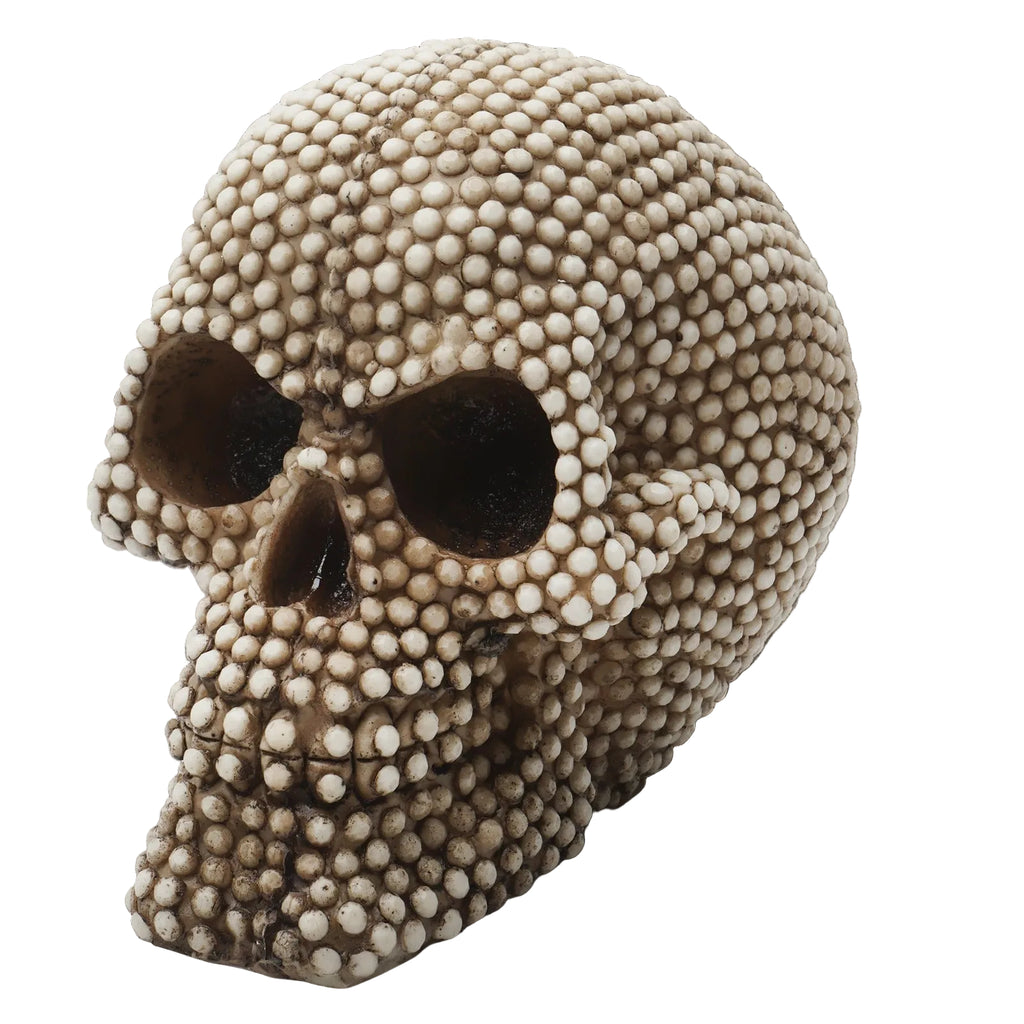 Beaded Skull Ornament