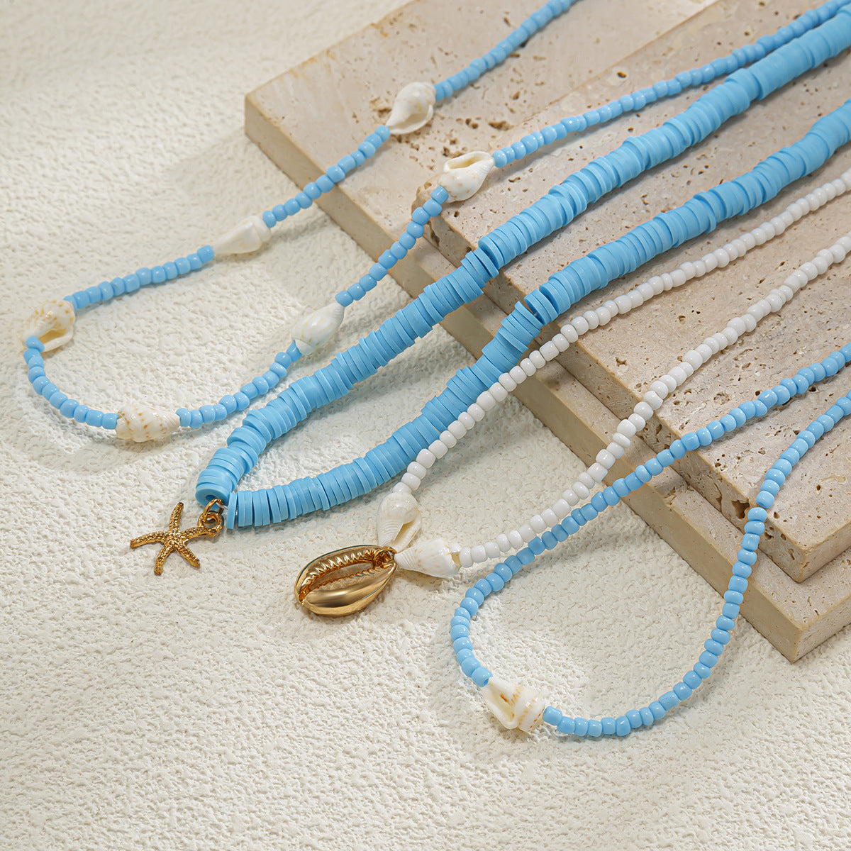 Shell Multi Layer Necklace