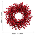 Festival decoration flower wreath simulation vine circle