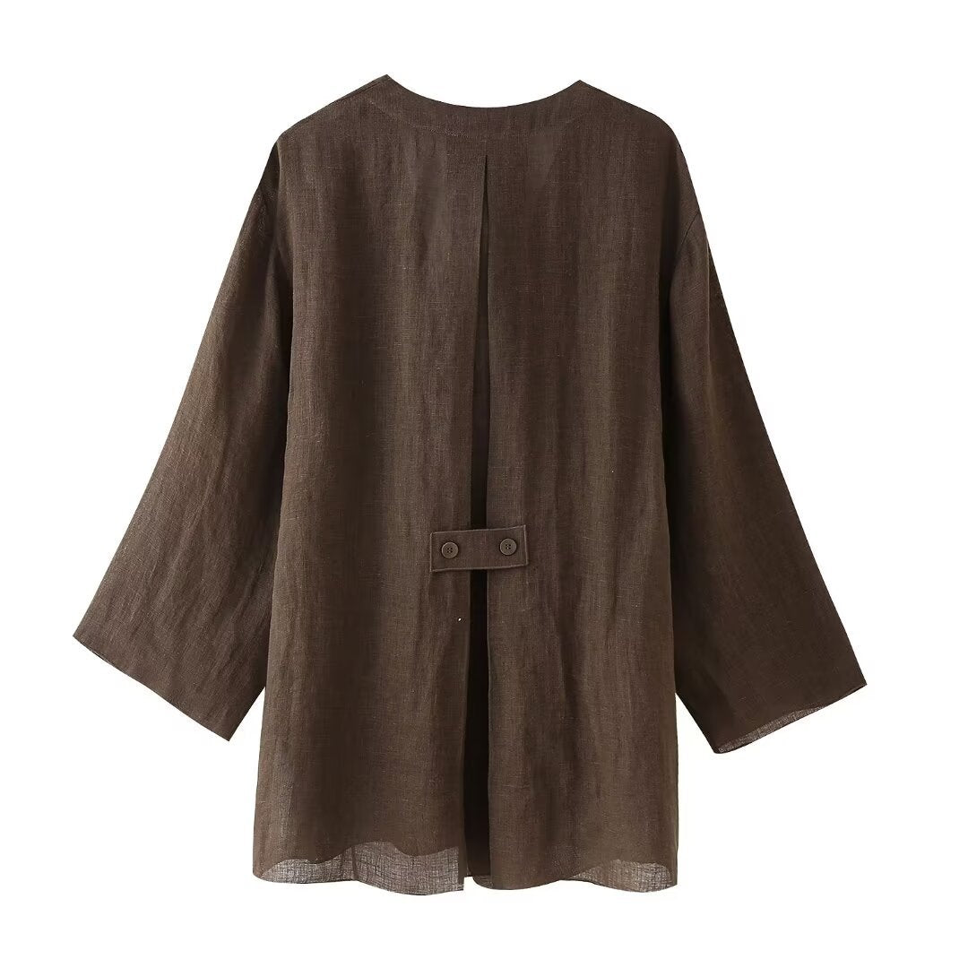 Kimono and Long Pants Set