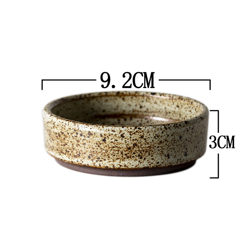 Retro Style Rough Pottery Tableware