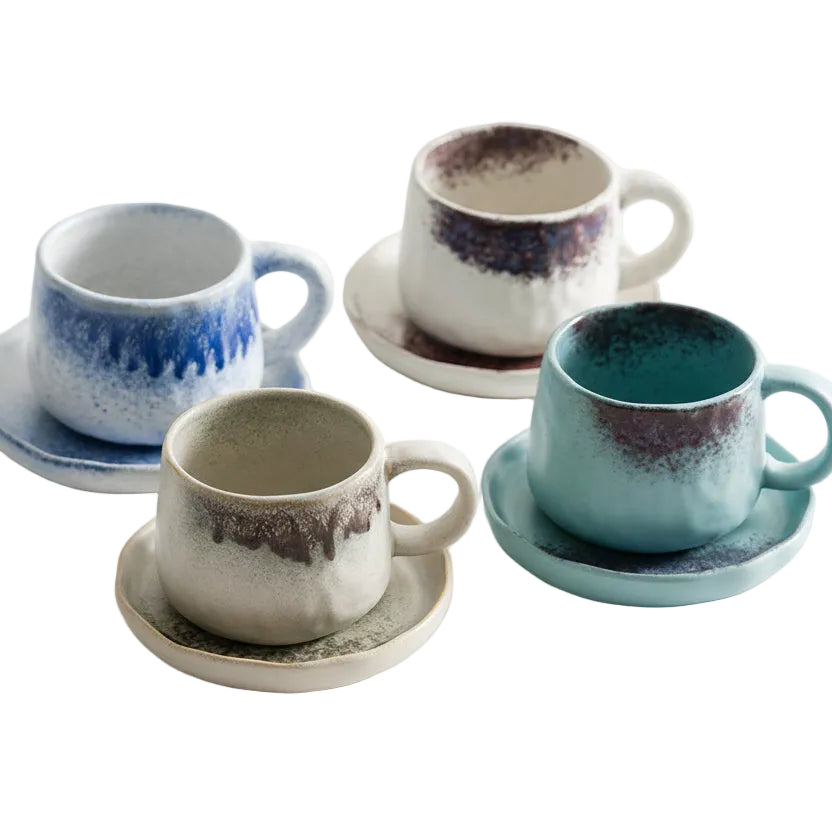 Retro-style Tea Cups