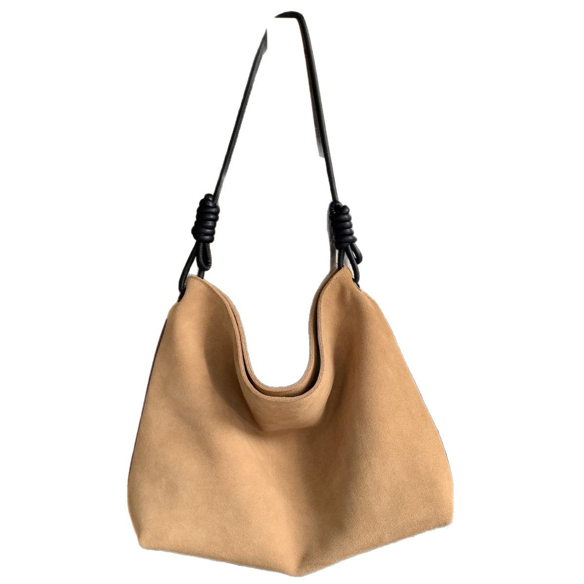 Suede Leather Large-Capacity Shoulder Bag