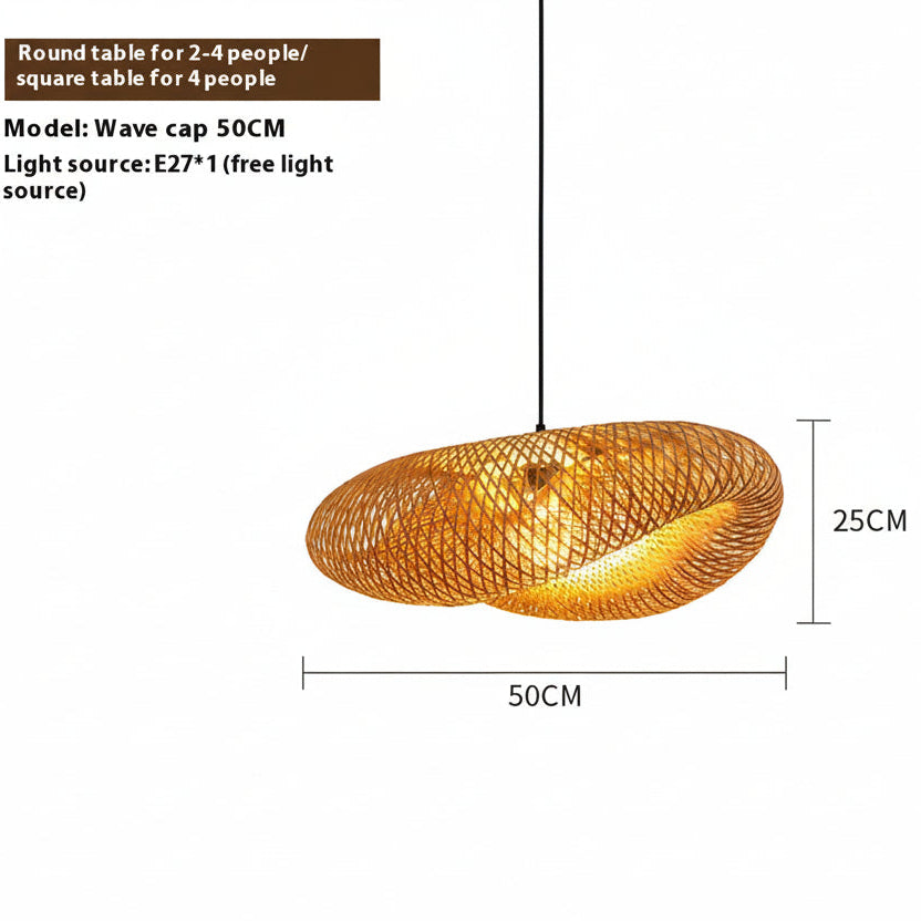 Bamboo Hanging Lamp