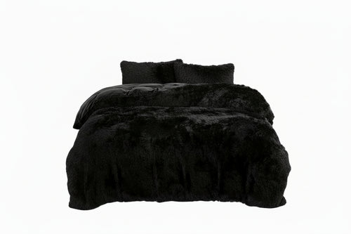 4PCs Plush Duvet Cover Set