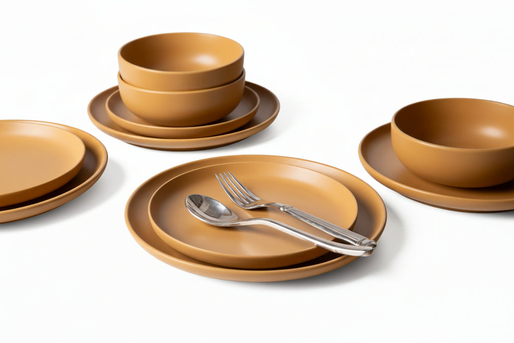 Stoneware Dinnerware Sets 12-Piece