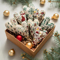 Heart-shaped Embroidery Christmas Decorative Pendant
