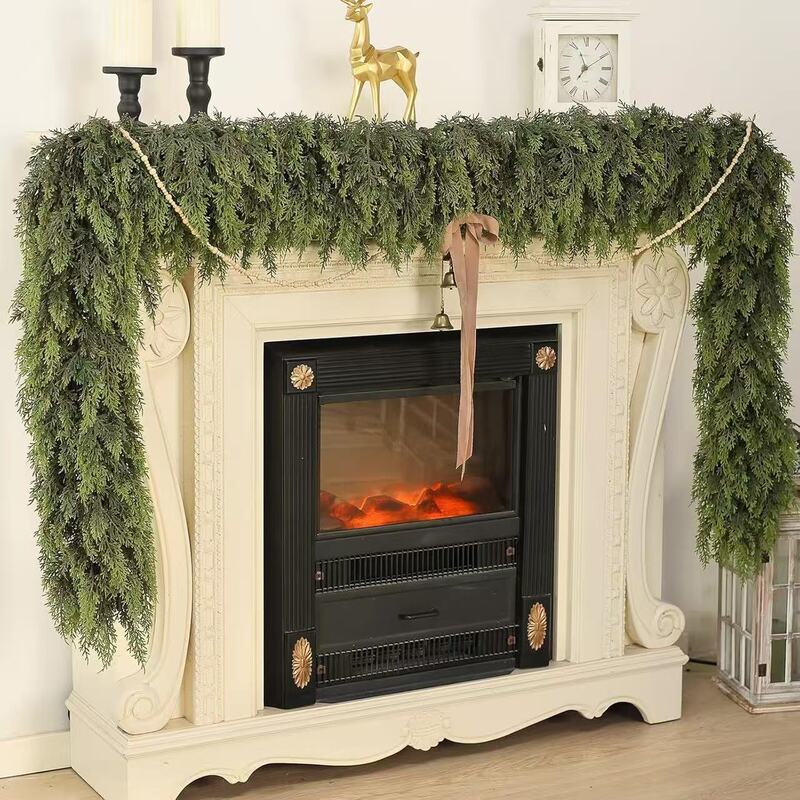 Artificial Cypress Wreath