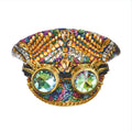 Diamond Inlaid Big Cap