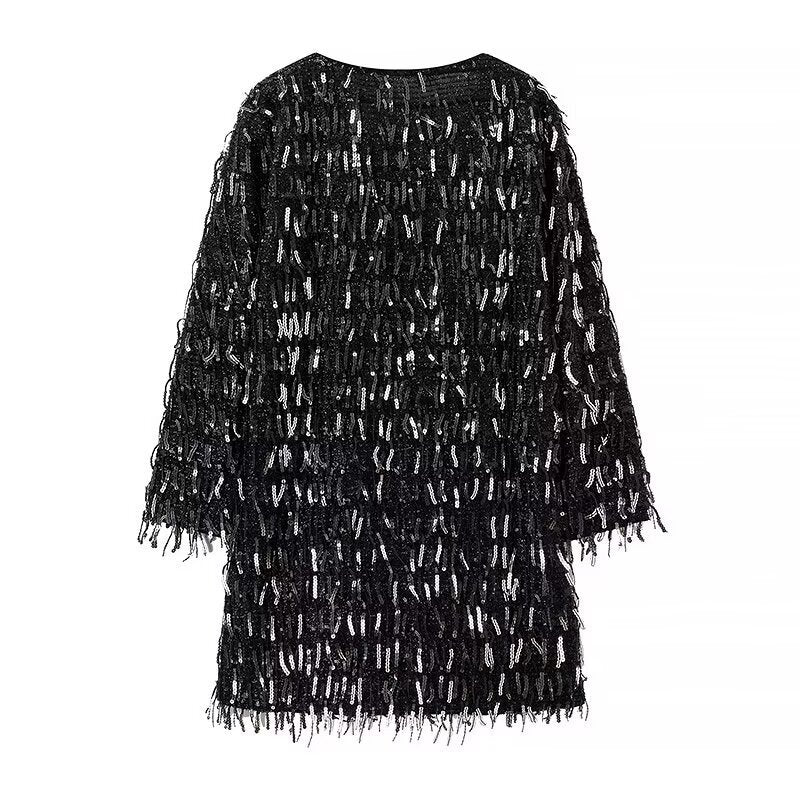 Tassel Bead Embellished Mini