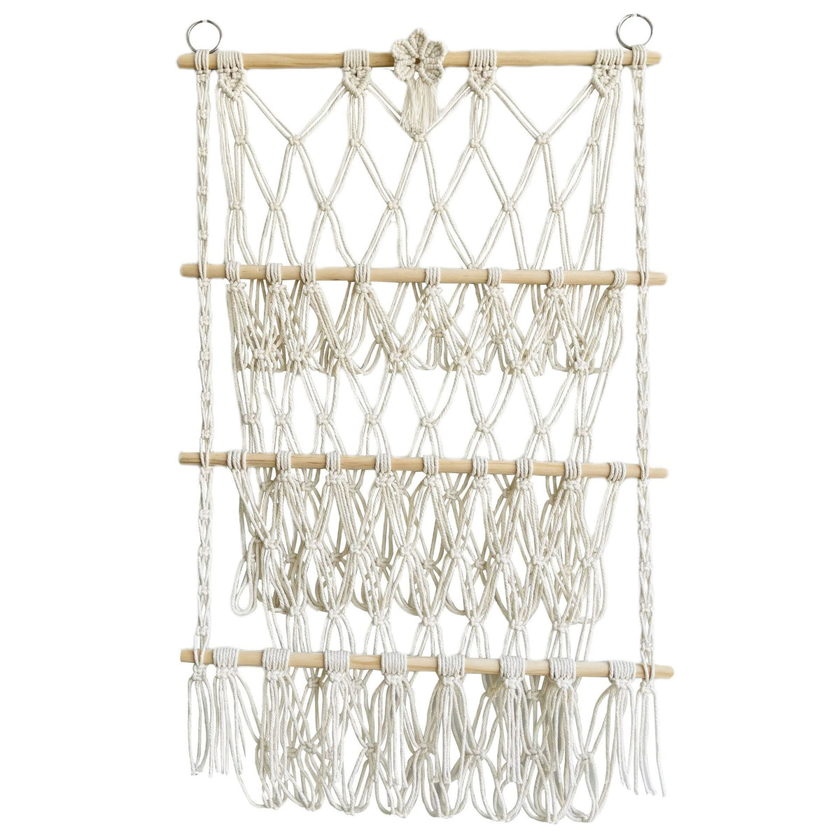 Macramé Wall Storage