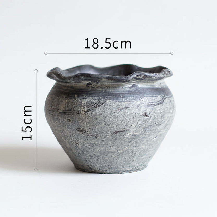 Pottery Flowerpot