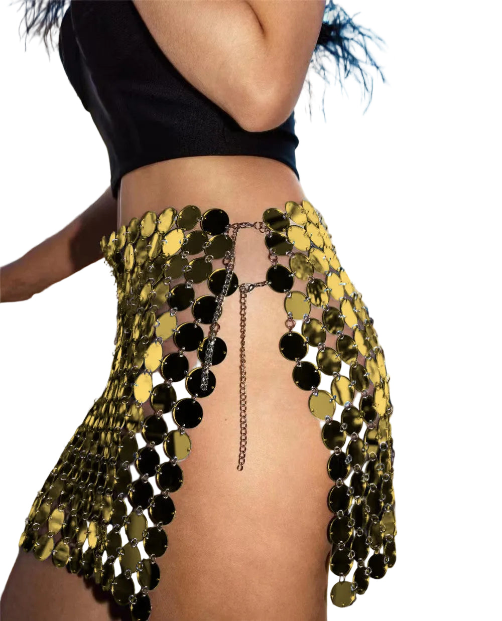 Acrylic Sequin Skirt