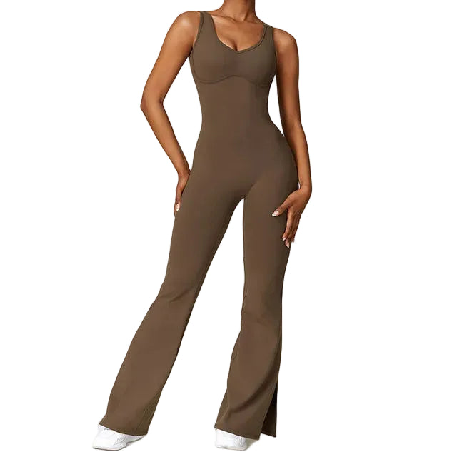 Yoga Jumpsuits Flared Pants