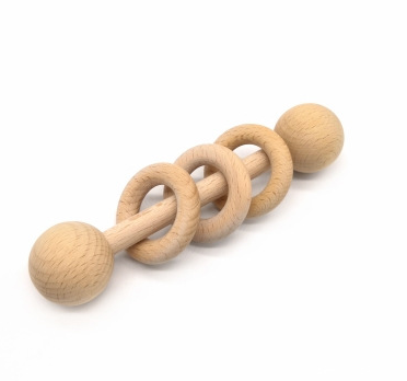 Baby Teething Wooden Ring