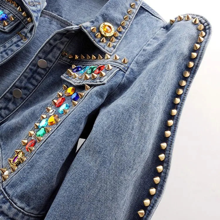 Gemstone Denim Jacket