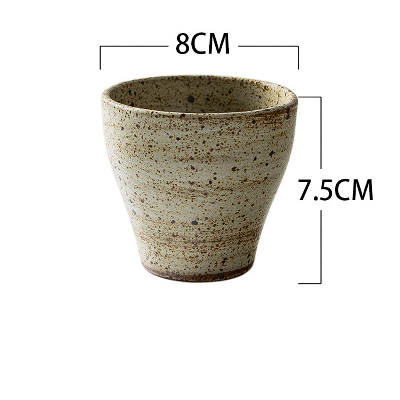 Retro Style Rough Pottery Tableware