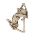 Yoga Skull Figure