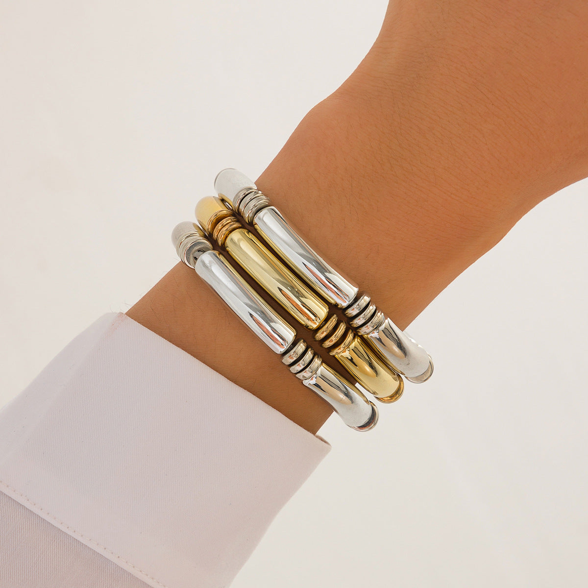 Bent Tube Bracelet