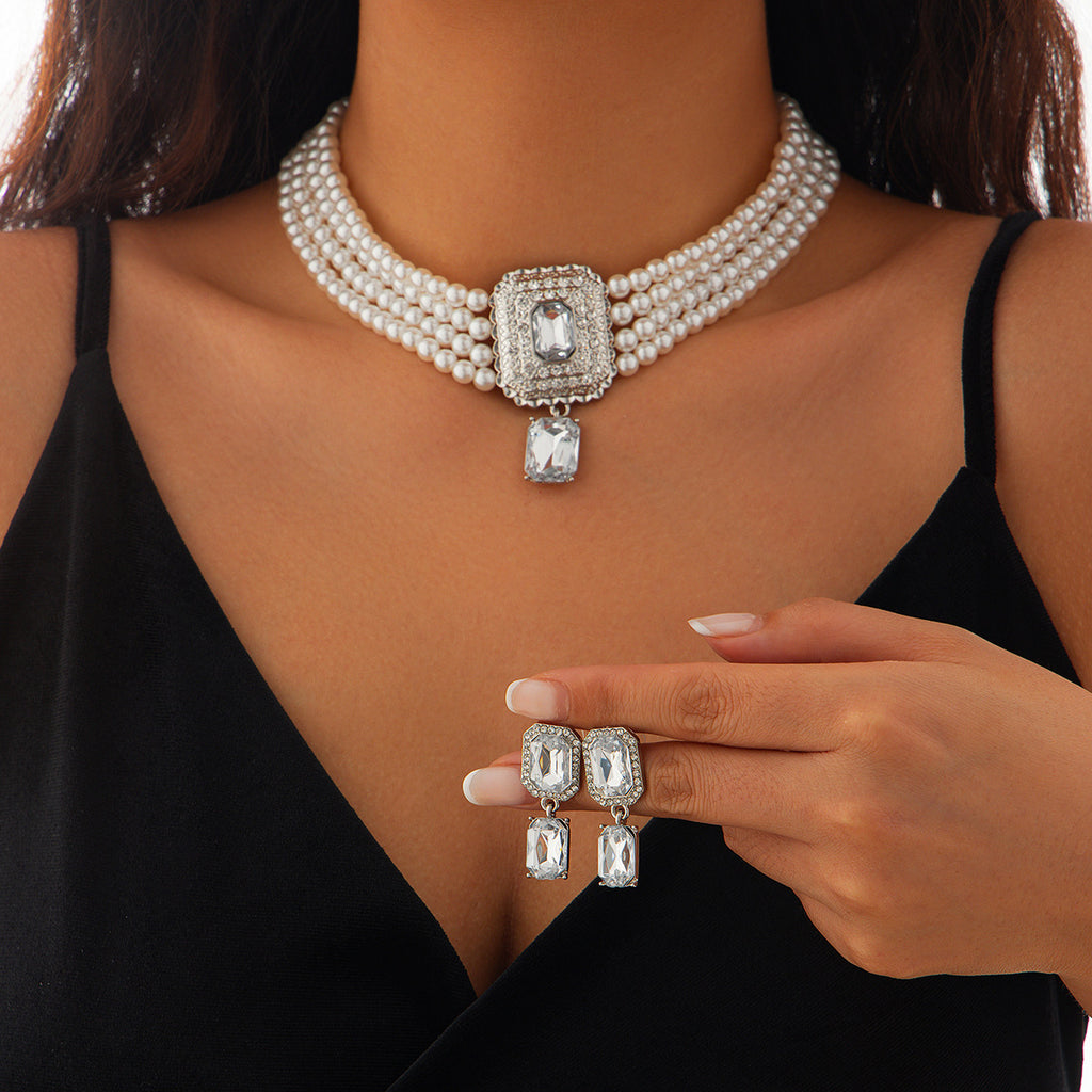 Pearln ecklace set