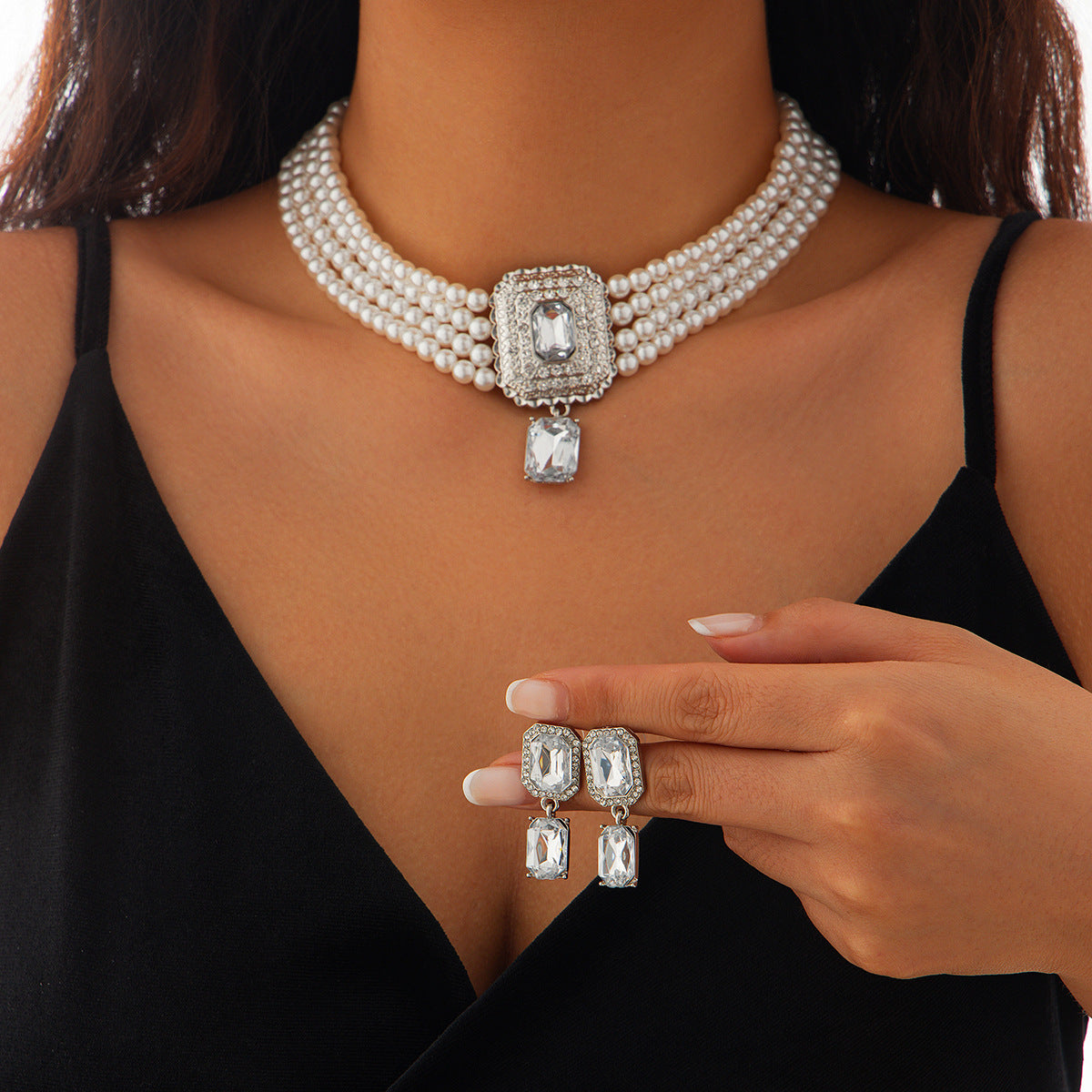 Pearln ecklace set