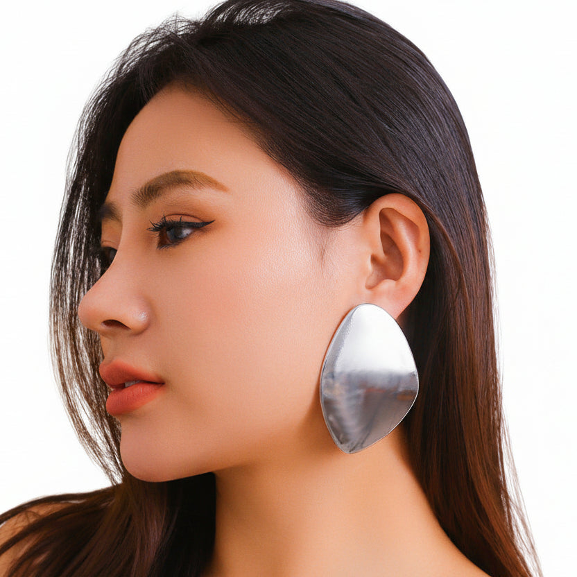 Large Matte Earring