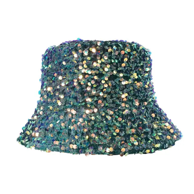 Sequin Bucket Hat