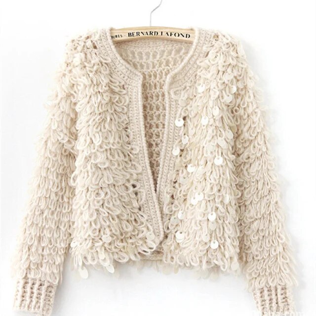 Tassel Mohair Cardigans