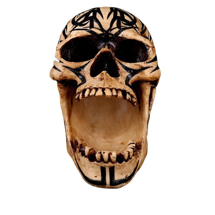 Skeleton Skull Ornament