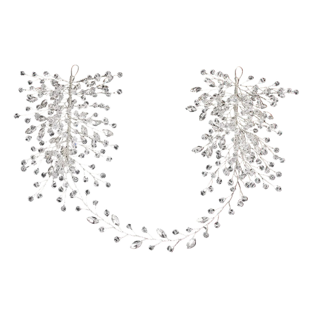 Hand-woven Rhinestone Headband