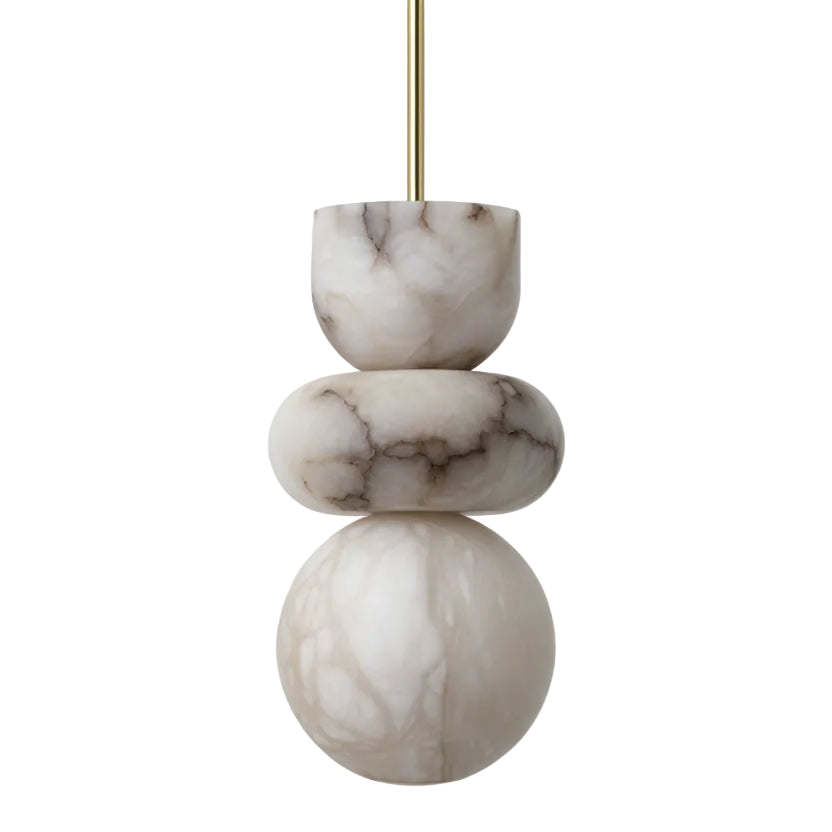 Natural Marble Bedroom Bedside Small Droplight