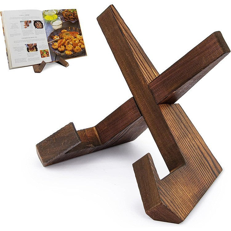 Wooden Kitchen Recipe Rack