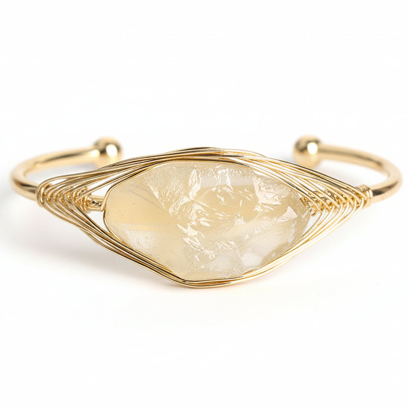 Gold Wire Bracelet