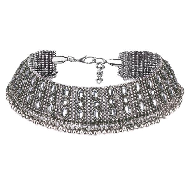 Boho Rhinestone Chocker